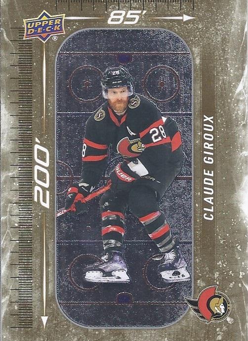 2023-24 Upper Deck 200' x 85' Gold #DM-85 Claude Giroux