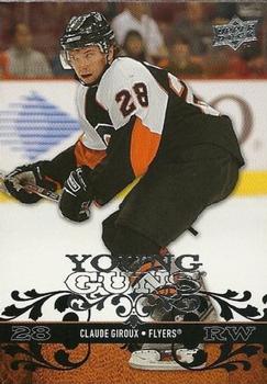 2008-09 Upper Deck Young Guns Rookie #235 Claude Giroux RC