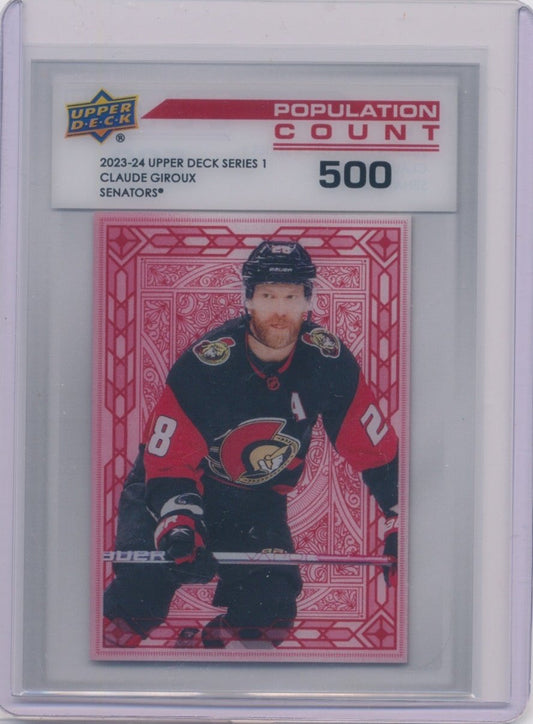 2023-24 Upper Deck Population Count 500 #PC-29 Claude Giroux