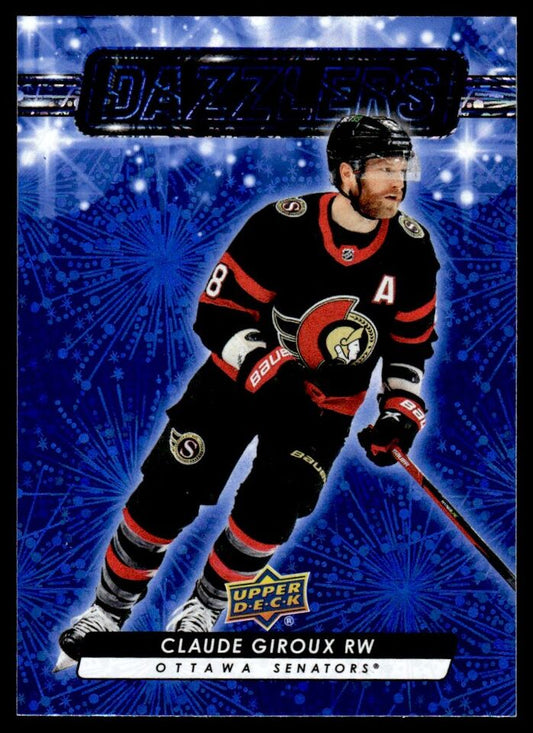 2023-24 Upper Deck Dazzlers Blue #DZ-96 Claude Giroux